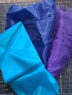 🧹NWOT Tulle Fabric Sparkle X3 Colors